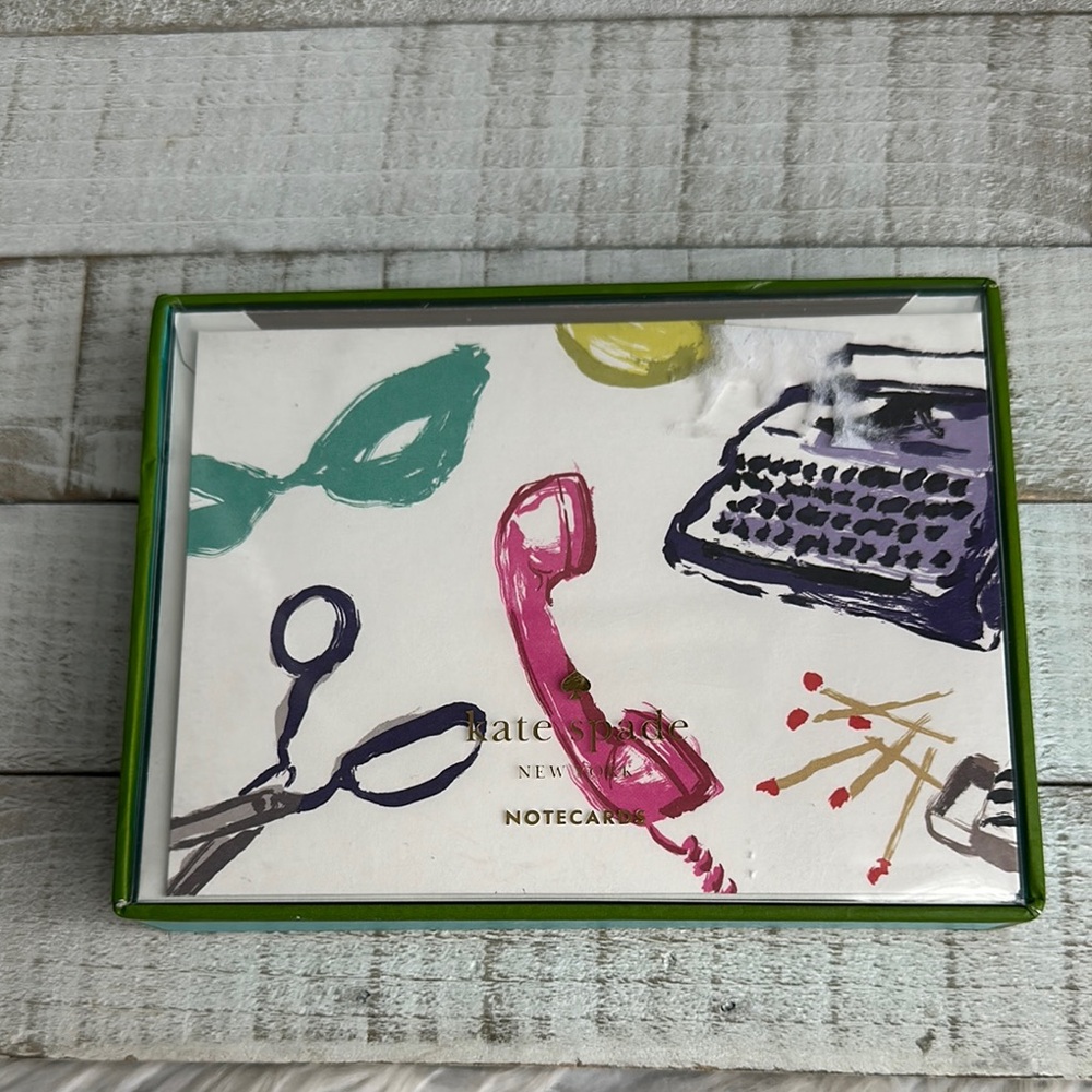 Nwt Kate spade favorite things greeting card set